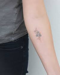 Maybe you would like to learn more about one of these? Little Forget Me Not Tattoo On The Forearm Tattoogrid Net