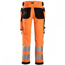 Facility Maintenance & Safety Snickers 3639 High Visibility Winter Mens  Trousers Class 2 Orange SnickersDi Pre Personal Protective Equipment (PPE)