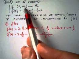 Exerciții cu derivata de ordinul 2 a unor funcții | examen moldova. Derivata Ii In Studiul Graficelor De Functii Youtube