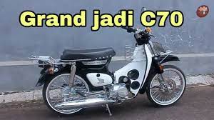 Modifikasi motor astrea grand menjadi c70 racingbuat temen temen yang mau request kita modif motor apalagi tinggal komen dibawah sama jang lupa bua. Modifikasi C70 Bassic Honda Grand Youtube