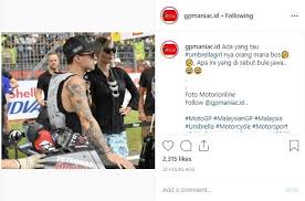 Despite success in the following race with a 2nd place. Pakai Kebaya Umbrella Girl Fabio Quartararo Di Sepang Bikin Gaduh Warganet