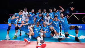 Medio de vóley regional y nacional. Liga De Naciones De Voley Argentina Barrio En Sets Corridos A Australia Rosario3