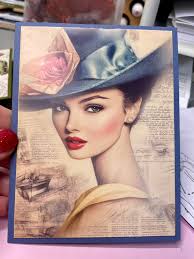 Found an antique ad in a fashion pattern, gifted it to my lover :3 Merry  Christmas.