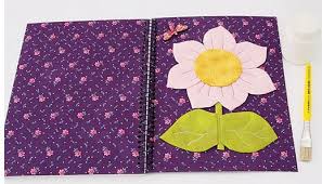 16 maneras de personalizar tus cuadernos. 10 Ideas Hermosas Para Decorar Con Tela Cuadernos Y Albumes Lodijoella