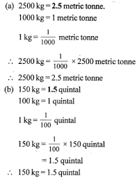 Tonne is a metric unit of weight. Convert The Following Quantities As Indicated A 2500 Kg Metric Tonne Sarthaks Econnect Largest Online Education Community