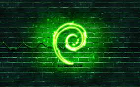 The sha256 or sha512 files (checksum). Download Wallpapers Debian Green Logo 4k Green Brickwall Debian Logo Linux Debian Neon Logo Debian For Desktop Free Pictures For Desktop Free