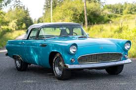 Image result for Thunderbird Blue 1955 Thunderbird