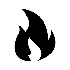 1300x1300 68626504 heart in flame icon outline style isolated on white. Fire Icons 21 Free Fire Icons Download Png Svg