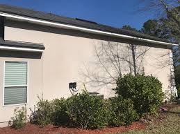 The price of stucco siding varies based on the application method, the size of your house, the quality of the stucco and your geographic location. Stucco Repair Jacksonville Fl Jacksonville Stucco Repair Stucco Repair Near Me A New Leaf Painting
