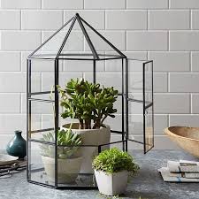 Geometrische Figuren Im Interior Design Glas Terrarium Mini Gewachshaus Terrarium Ideen Und Terrarium
