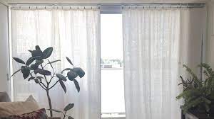 ikeaのクリップ付きカーテンフックで リネンカーテンを作成 マイ定番スタイル roomie ルーミー カーテン 無印良品 カーテン 手作りカーテン