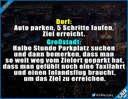 Und Dann Kostet Der Parkplatz Auch Noch Was X X Stadt Dorf Grossstadt Dorfleben Stadtleben Echtso S Lustige Zitate Und Spruche Witze Lustig Witze Spruche