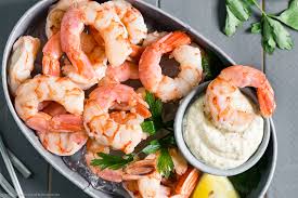 Place them on a sheet pan with the olive oil, salt, . Perfect Poached Shrimp Cocktail Recipe No Spoon Necessary