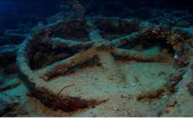 25 he kept their chariot wheels from turning freely. An Egyptian Chariot Wheels Were Found In Red Sea Believed To Date Back From The Time Of Moses It Was Found To Have An Activity Per Gram Of Carbon Of 13 15 Disintegration