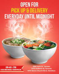 Your Health Is Always Our Top Priority Which Is Why We Ll Only Be Doing Take Out And Delivery At All 3 Of Our Torontopho Locations A Doordash The Dish Dishes
