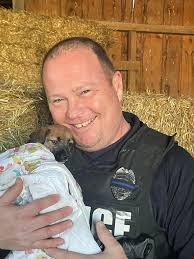 Darla the lab rescue dog's new life with her adoptive family