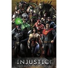 24x36 Injustice Grid Walmart Com Video Game Posters Injustice Grid Poster