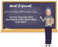 Niat Puasa Kifarat Brainly Co Id