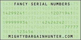 Check spelling or type a new query. Fancy Serial Numbers Dollar Bills Worth Money Mighty Bargain Hunter