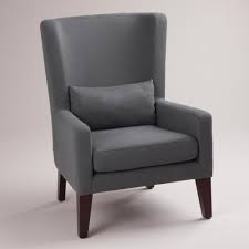 Dove Gray Triton High Back Chair High Back Chairs Living Room Chairs Accent Chairs For Living Room