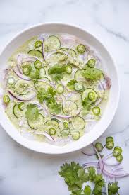 To make the aguachile (water + pepper): Shrimp Aguachile Tostadas Camarones En Aguachile Feed Me Phoebe