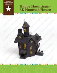 Credit/codes must be redeemed by the expiration date indicated on the promotional card or offer details. Happy Hauntings 3d Haunted House Provo Craft Cricut