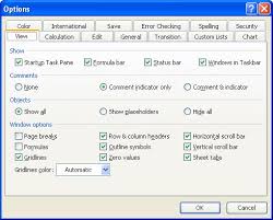 Turning Off Worksheet Tabs Microsoft Excel