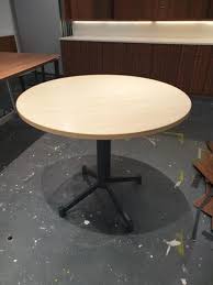 19:35 study with mk recommended for you. Small Round Meeting Table 3 4 Person Sitting One Furniture Tables Chairs On Carousell