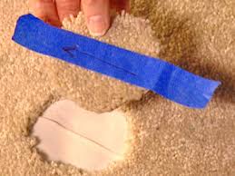 Use a sharp carpet knife to remove the damaged section in one piece. How To Repair Carpet How Tos Diy