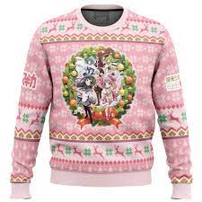 Christmas Magic Puella Magi Madoka Magica Ugly Christmas Sweater - Anime Ape