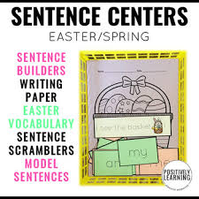 For commercial use please contact the owner. Easter Writing Center By Positively Learning Teachers Pay Teachers