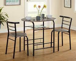 Volmer 3 Piece Compact Dining Set Dining Room Sets Modern Kitchen Furniture Dining Room Decor