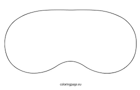 Touch device users, explore by touch or with swipe gestures. Unicorn Eye Mask Template Novocom Top