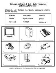 Computer Worksheet For Grade 1 1st Grade Worksheets Worksheets For Grade 3 Computer Basics