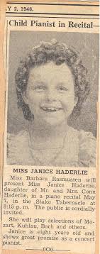 Scrapbook News Clippings kept by Ruth Jenkins Bracken