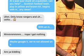 Please, try to prove me wrong i dare you. Cheeky Tinder Hopeful Goes Viral With Scottish Football Chat Up Line Daily Record