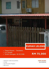 Situs pasang iklan rumah gratis. Rumah Lelong Kawasan Sandakan Info Lelong Sabah Facebook