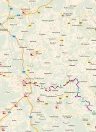 Hochrhonradweg Karte Freizeitaktivitaten Radfahren Wintersport