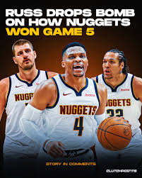 Huge game on the line, HUGE Denver Nuggets comeback against Los Angeles  Clippers! Even after 21 pts in 25 mins, Russell Westbrook drops a bomb on  how they won. His answer? Didn't