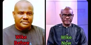 Since last week, Wike became weak and still loading
