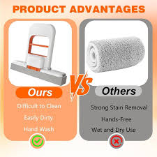 GURINANDAN Mini Foldable Self-Squeeze Mop Portable Wet & Dry Cleaning for Small Spaces Dust Mop Price in India - Buy GURINANDAN Mini Foldable Self-Squeeze Mop Portable Wet & Dry Cleaning for Small