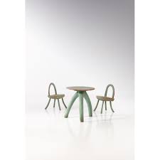 Lot de 10 tables et 40 chaises miniatures à Aleksi Lehto Xx Set Of Two Chairs And A Table
