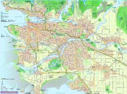 Map Of Vancouver Vancouver Map Map Vancouver