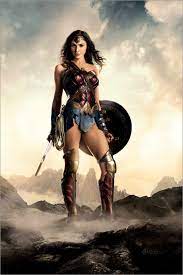 Although she was raised entirely by women on the island of themyscira, she was sent as an ambassador to the man's world, spreading their idealistic message of strength. Justice League Wonder Woman Posters And Prints Posterlounge Com