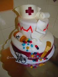 36pcs nursing cupcake topper nurse graduation cupcake toppers for medical rn themed party cake decorations. Coolest Homemade Doctor Nurse Cakes