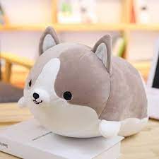Welsh Corgi Dog Plush Toy Pillow Dog Puppy Stuffed Animals For Kids Birthday Gift Just6f Corgi Plush Puppy Pillows Cute Stuffed Animals