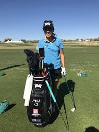 Lydia ko, a couple of minutes after missing a putt that would have tied her at the top of the olympic women's golf tournament, and a couple of minutes before heading to a playoff for the silver. Lydia Ko Golf Bag Promotions