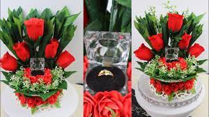 Biasanya dalam rombongan peminangan yang lengkap dengan barangan hantaran, sirih junjung akan mendahului yang lain dan ia juga akan diletakkan di barisan pertama.akan tetapi. Gubahan Hantaran Simple Sirih Junjung 3 Cincin Youtube