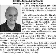 James (Jim) Rennie BODIE