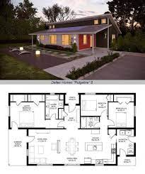 Modern Prefabricated Homes Net Zero Homes Ridgeline Deltec Homes Prefabricated Houses House Plans House Layouts